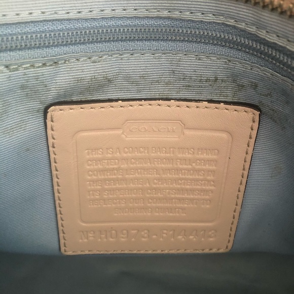 Coach hand bag purse - Picture 8 of 13